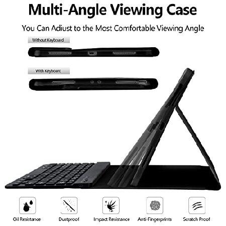 最低販売価格 iPad Pro 12.9 inch 2022 Case with Keyboard，Keyboard Case(for 12.9-inch iPad Pro 6th/5th/4th/3rd Generation) with Smart Magic Wireless Keyboard-Bulit-i