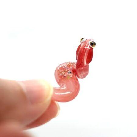 並行輸入品】 Sansukjai 蛇 小さな置物 手吹きガラスアート 動物