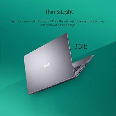 【並行輸入品】 ASUS VivoBook 14 Slim Laptop Computer, 14\" IPS FHD Display, Intel Core i3-1115G4 Processor, 4GB DDR4, 128GB PCIe SSD, Fingerprintの画像