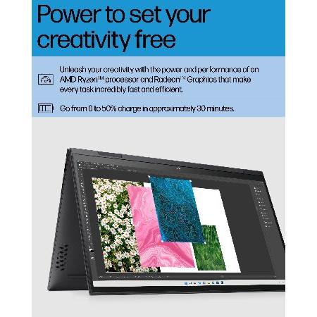 並行輸入品】 HP ENVY x360 Convertible 15-inch Laptop, AMD Ryzen 7