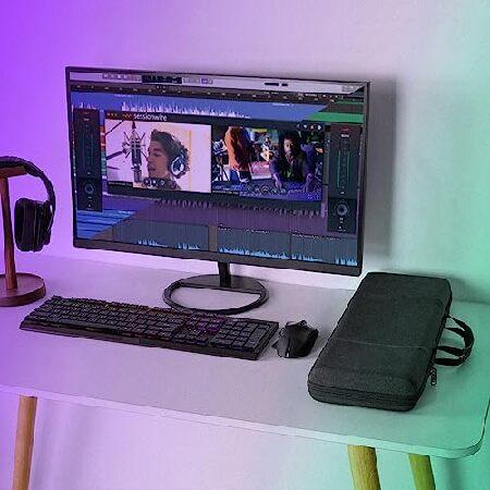 【並行輸入品】 Geekria フルサイズ キーボード ケース、ハード シェル トラベル キャリー バッグ 108 キー コンピューター メカニカル ゲーミング_4