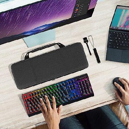 【並行輸入品】 Geekria フルサイズ キーボード ケース、ハード シェル トラベル キャリー バッグ 108 キー コンピューター メカニカル ゲーミング_5