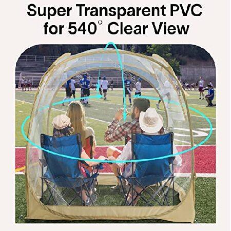【並行輸入品】 EighteenTek スポーツテント - インスタントテントシェルター - アウトドアバブルテント 1~6人用 - レインテントシェルター ポップアップ -_2