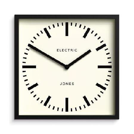 並行輸入品】 JONES CLOCKS ボックス壁掛け時計 - スクエア