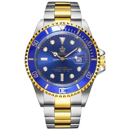 LOREO クラシッククォーツウォッチ 男性用 夜光ステンレス LOREO クラシッククォーツウォッチ 男性用 夜光ステンレス