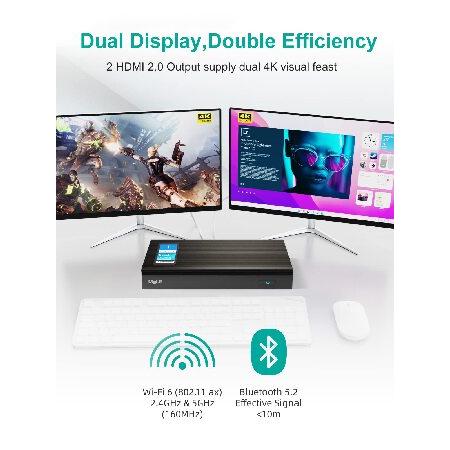 並行輸入品】 Mini PC Windows 11 Pro N5105 8G 128G : インター