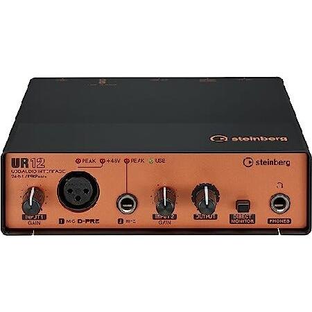 配信機器・PA機器・レコーディング機器 steinberg UR12 Steinberg UR12のカラバリモデルUR12 Black&Copper Modelが発売開始