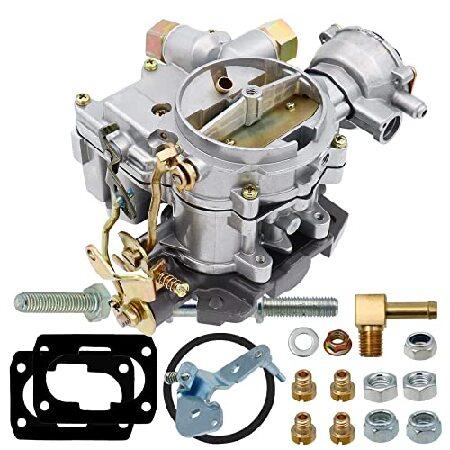 【並行輸入品】 NENKUTEN マリンキャブレター 2 バレル キャブレター マークルーザー 3.0L 2.5L 4 CYL エンジン用 電動チョーク ロングリンケージジェット_2