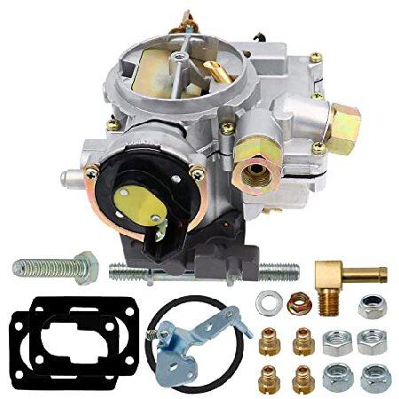【並行輸入品】 NENKUTEN マリンキャブレター 2 バレル キャブレター マークルーザー 3.0L 2.5L 4 CYL エンジン用 電動チョーク ロングリンケージジェット_5