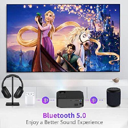 ネイティブ1080P 5G WiFi Bluetoothプロジェクター AILESSOM 20000LM 