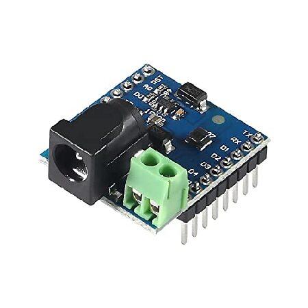 【並行輸入品】 Alinan 8個 7-24V DCパワーシールド V1.1.0 WEMOS D1 ミニ開発ボード DC電源スクリーンモジュール