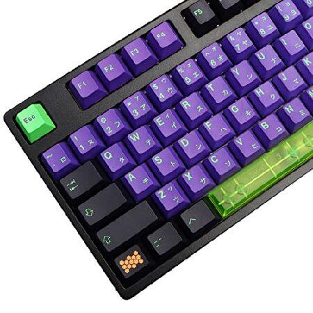 並行輸入品】 キーキャップ パープル ブラック MOLGRIA 134セット Unit