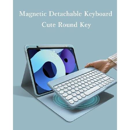 【並行輸入品】 iPad キーボードケース (iPad 13， ミント)_2