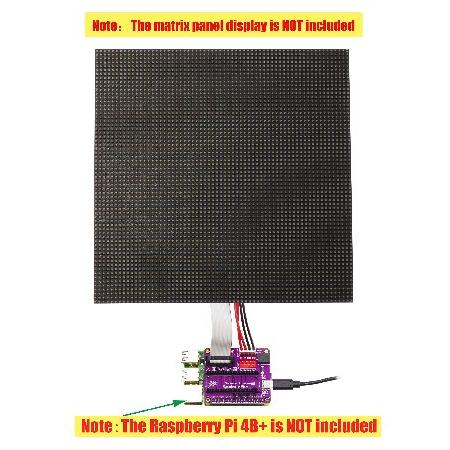 並行輸入品】 XICOOLEE RGB マトリックスボードコンバーター Raspberry
