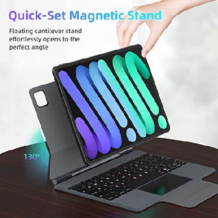 【並行輸入品】 Uogic Magic キーボードケース iPad Pro 11インチ 第3/2/1世代 iPad Air 10.9インチ 第5/4世代 iPadキーボード フローティング磁気デザイン_3