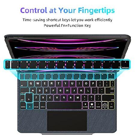 【並行輸入品】 Uogic Magic キーボードケース iPad Pro 11インチ 第3/2/1世代 iPad Air 10.9インチ 第5/4世代 iPadキーボード フローティング磁気デザイン_5