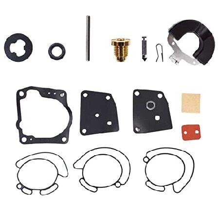 【並行輸入品】 キャブレター修理リビルドキット 6個 ヨットV4 V6 90 100 105 115 150 175 HP 18-7247 436852 438996用の画像