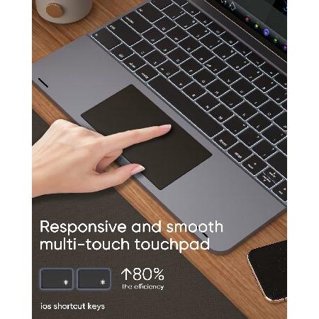 並行輸入品】 doqo メタルキーボードケース iPad Pro 12.9インチ 6th