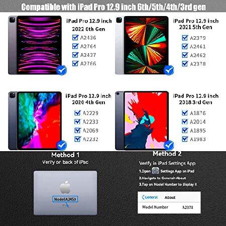 並行輸入品】 Kolude iPad Pro 12.9 ケース キーボード付き 12.9インチ
