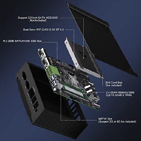 並行輸入品】 HISTTON Industrial PC Core i5-10210U, 8GB RAM 128GB