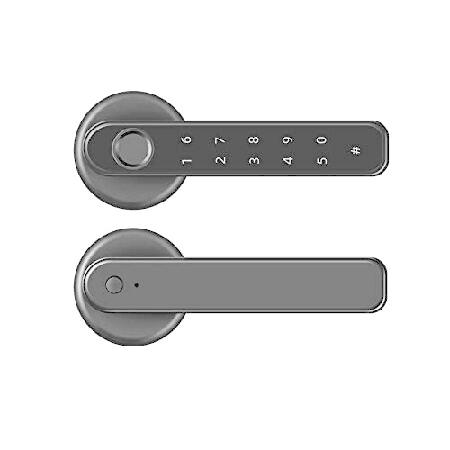 並行輸入品】 Xenocam 指紋付きスマートドアロック キーレスエントリー