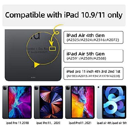 【並行輸入品】 HOU Keyboard Case for iPad Pro 11 Inch (4th/3rd/2nd/1st) Gen 2022，iPad Air 5th＆4th Generation Case with Keyboard，Magic-Stand Keyboard_1