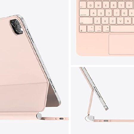 【並行輸入品】 HOU Keyboard Case for iPad Pro 11 Inch (4th/3rd/2nd/1st) Gen 2022，iPad Air 5th＆4th Generation Case with Keyboard，Magic-Stand Keyboard_4