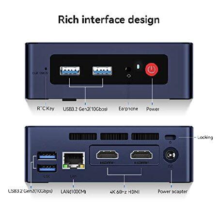 並行輸入品】 Beelink Mini S12 Pro PC, 12th Gen Intel-N100 (4C/4T