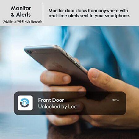 【並行輸入品】 Lockly Secure Plus， Keyless Entry Door Lock， Smart Locks for Front Door， Smart Lock Deadbolt， PIN Genie(R) Keypad， 3D Biometric Fingerp_4
