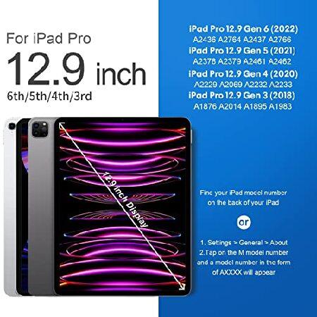 激安の通販サイト BABG iPad Pro 12.9 inch Case with Keyboard and Touchpad，Compatible with iPad Pro 12.9-inch 6th Gen 2022/5th Gen 2021/4th Gen 2020/3rd Gen 2018， Rainbo