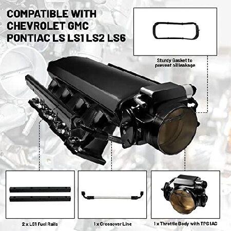 並行輸入品】 Endxedo 102mm インテークマニホールド 燃料レールキット