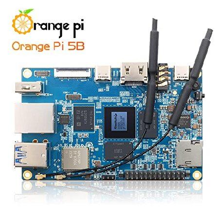 【並行輸入品】 Orange Pi 5B 16GB Rockchip RK3588S 256GB eMMC 8コア 64 ビット WiFi6、BT5.0の画像
