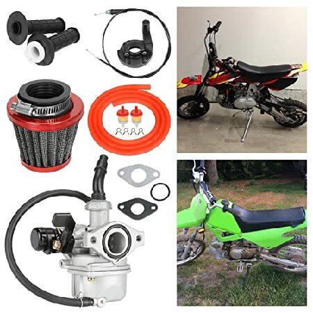 【並行輸入品】 YOXUFA PZ19 キャブレター 19mm キャブレター エアフィルターキット 110cc 125cc 50cc 70cc ピットダートバイク ATV Apollo TaoTao Baja Coolsteの画像