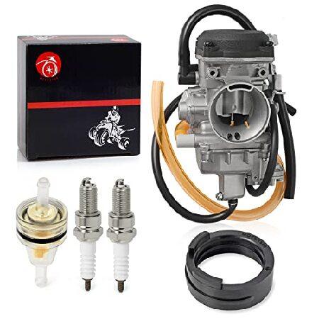 【並行輸入品】 キャブレター インテーク マニフォールド スパークプラグ Kawasaki Vulcan 800 VN800 1995-2005 15003-1200用の画像