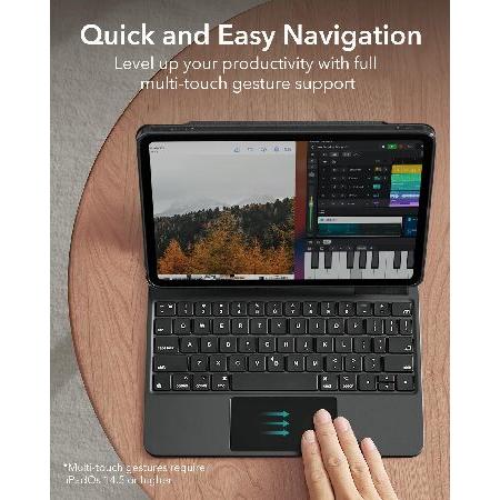 並行輸入品】 ESR マグネットキーボードケース iPad Pro 11/Air 5/4