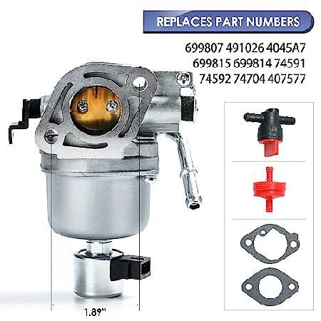 【並行輸入品】 キャブレター Briggs and Stratton 699807 697722 401577 406577 407577 4025A7-0224 4035A7-0409 20HP Intek エンジン トラクターの画像