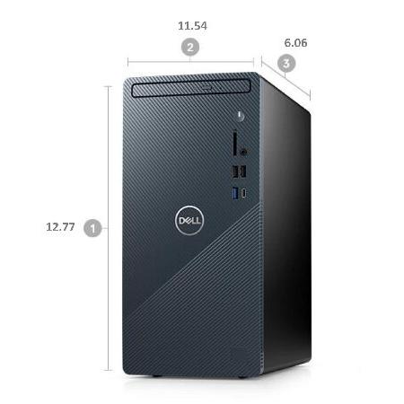 新年の贈り物 Dell Inspiron Desktop Computer， 12th Gen Intel Core i5-12400 Processor， 16GB DDR4 RAM， 1TBSSD + 1TB HDD， WiFi 6， DVD R+W， Display Port， HDMI， 8 USB Po