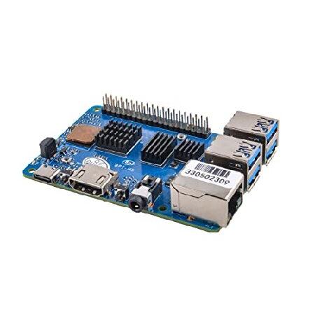 Banana Pi M5 Amlogic S905X3 Single Board Computer with Banana Pi m5 Case,Power Supply,Cooling Fan and Heatsinks for AIOT Support Android Debian Raspbi｜inter-trade｜04