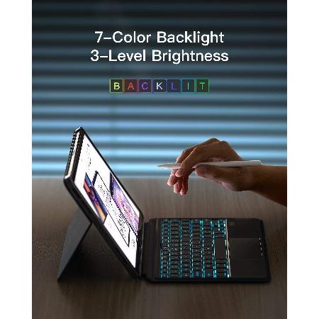 並行輸入品】 Inateck iPad Pro 11インチ キーボード付きケース