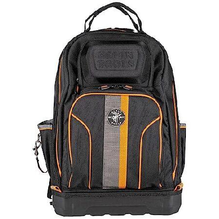 【並行輸入品】 Klein Tools 62800BP バックパック ツールバッグ Tradesman Pro 特大 40ポケット 電気工事士 現場用バックパック 成形底 充電ポート_4