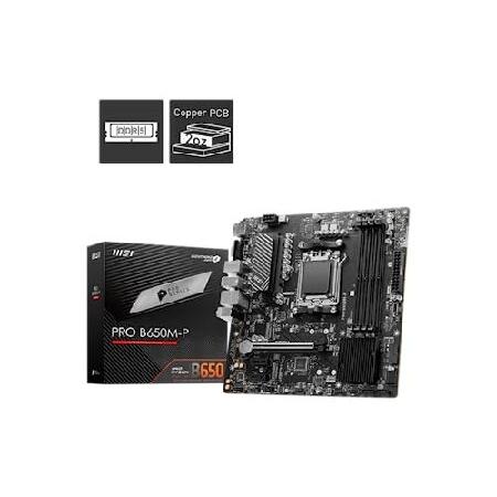 並行輸入品】 MSI PRO B650M-P ProSeries マザーボード (AMD AM5、mATX