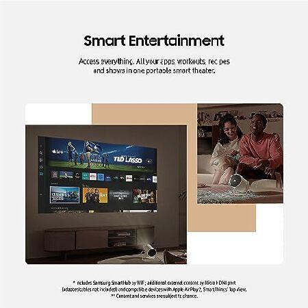 並行輸入品】 SAMSUNG 30-100 Inches The Freestyle 2nd Gen with