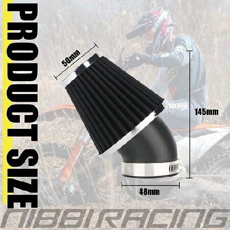 【並行輸入品】 NIBBI PE22FL キャブレターキット PE22mm オートバイキャブレター 48mmエアフィルター付きの画像