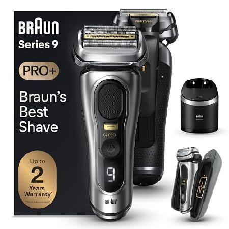 BRAUN PowerCase シリーズ9PRO+ 並行輸入品】 Braun Series 9 PRO+ Men's Electric Razor with 5