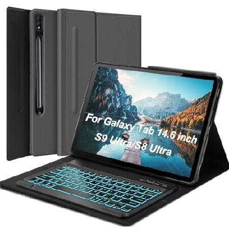 並行輸入品】 Galaxy Tab S9 Ultra Keyboard Case, Case with 7 Colors