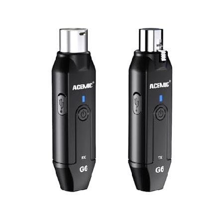ACEMIC 2.4G Wireless Microphone Audio Transmitter and Receiver System ...