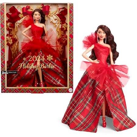 並行輸入品】 Barbie 2024 Holiday Dolls, Seasonal Collector Toy