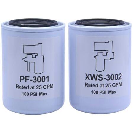 【並行輸入品】 TONNIS XWS-3002 / PF-3001 Fuel Filter Kit Compatible with FASS Titanium Series | ブランド登録なし