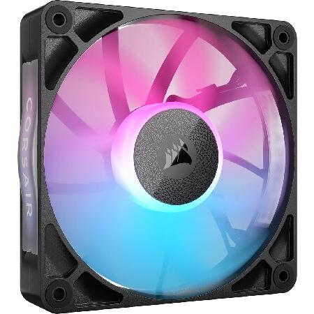【並行輸入品】 CORSAIR iCUE LINK RX120 RGB 拡張キット 120mm PWM PCケースファン シングルパック ブラック CO-9051017-WW | ブランド登録なし