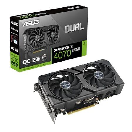 グラフィックボード・グラボ・ビデオカード ASUS Dual GeForce RTX 4070 SUPER 並行輸入品】 ASUS Dual GeForce RTX 4070 Super EVO OCエディション